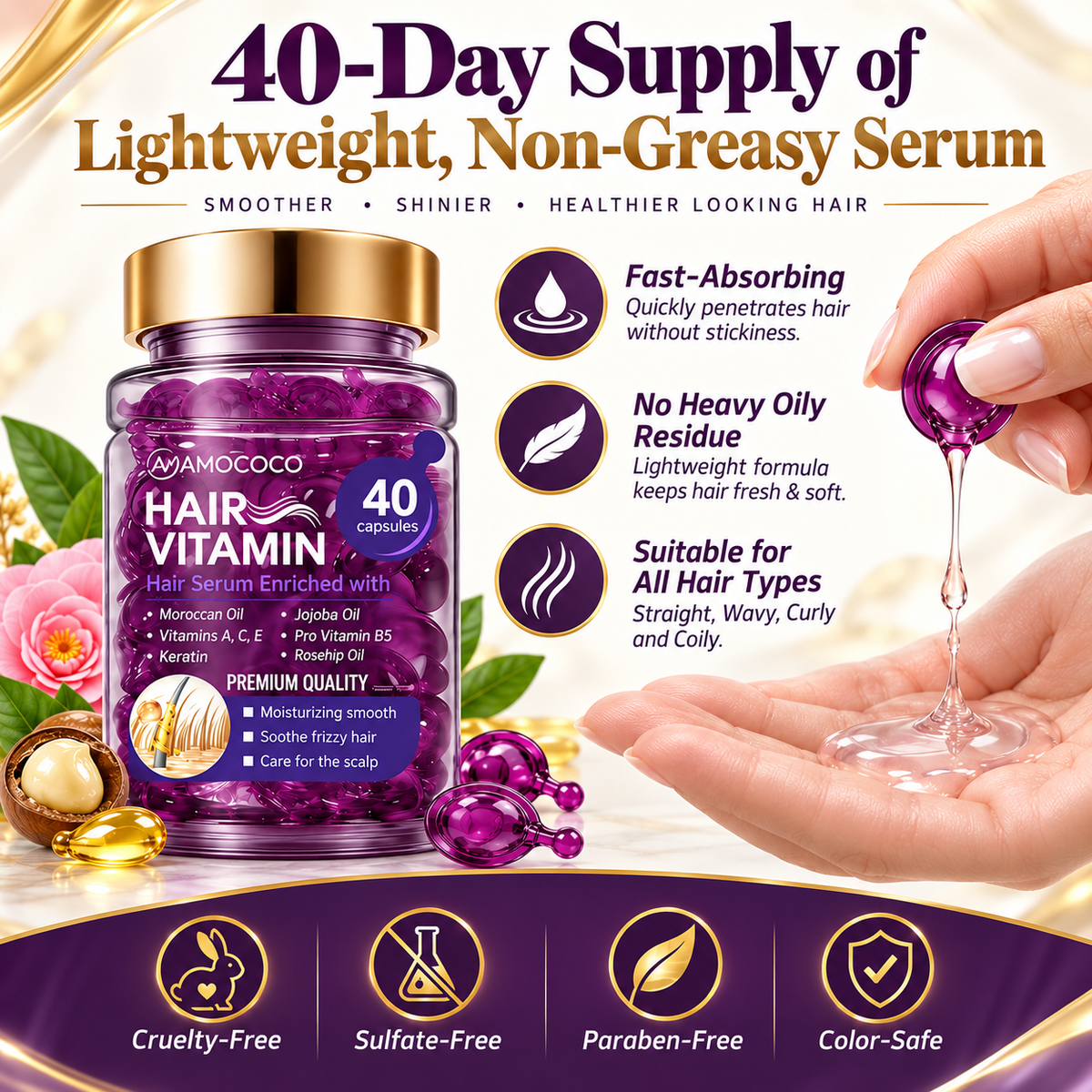 Hair Oil Capsule