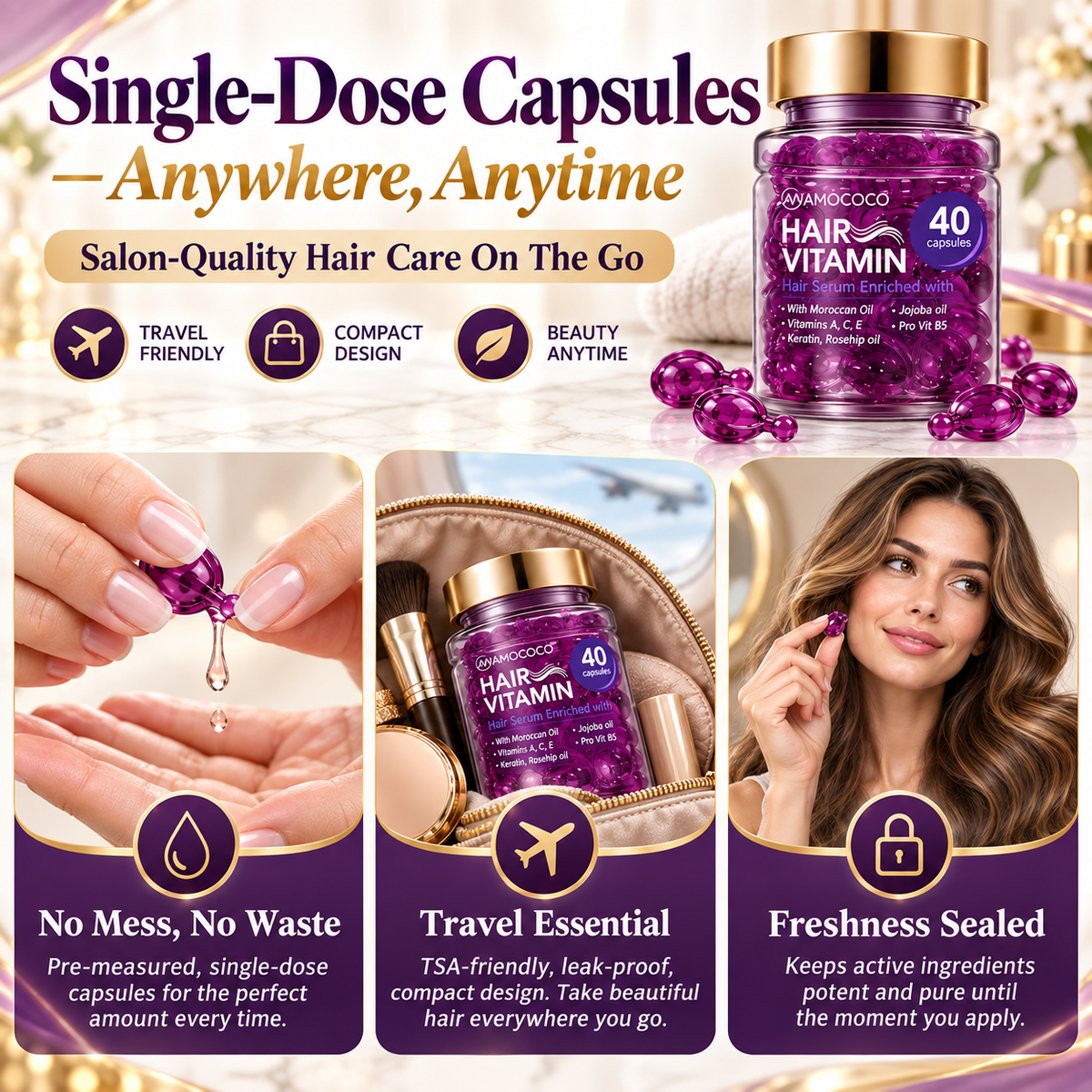 Hair Oil Capsule