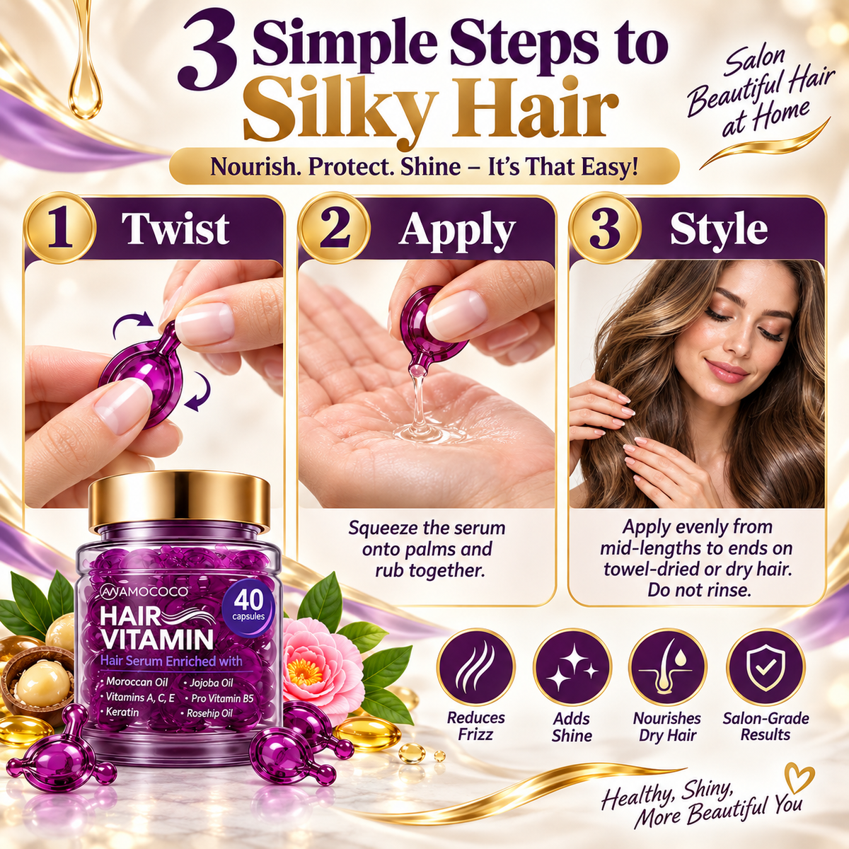 Hair Oil Capsule