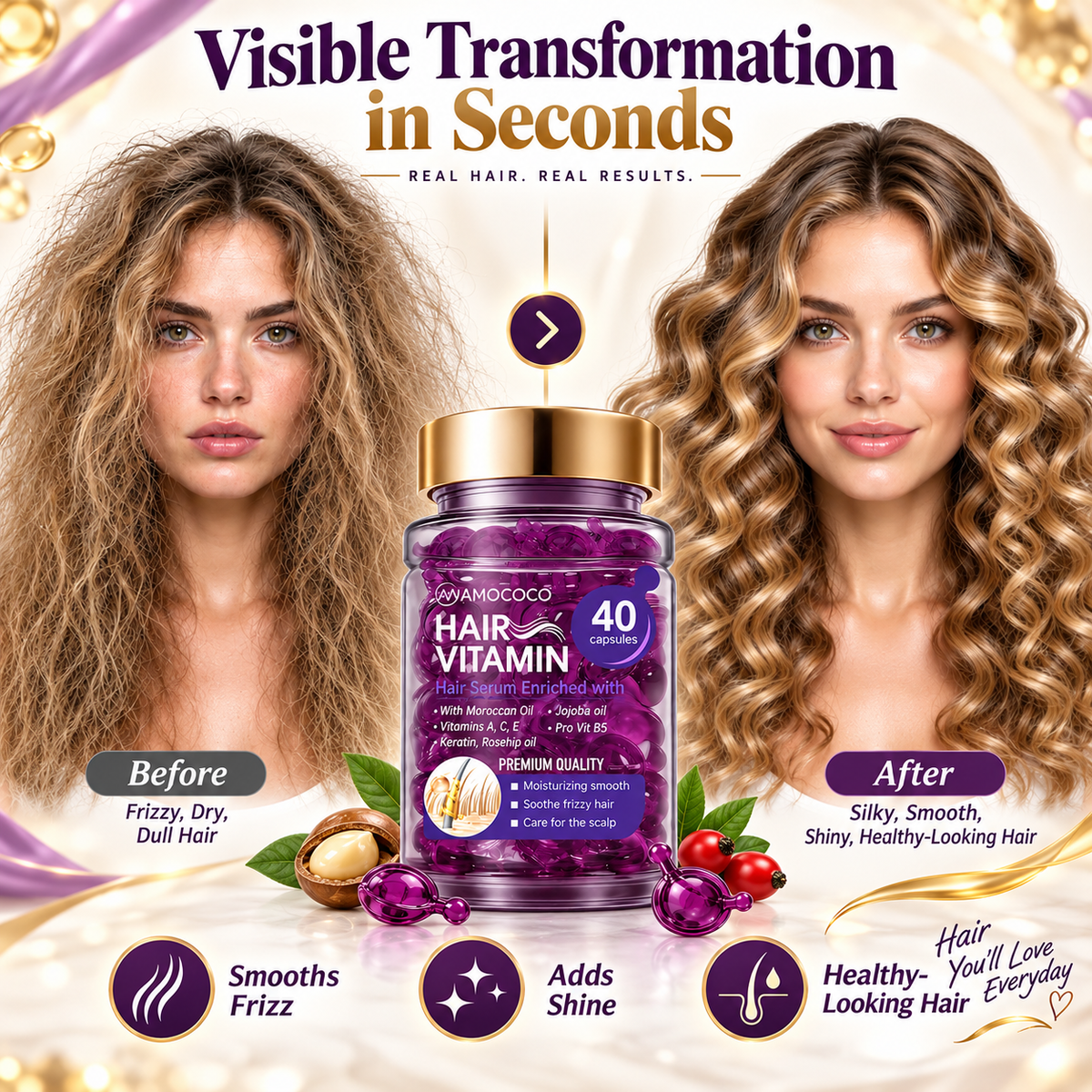 Hair Oil Capsule