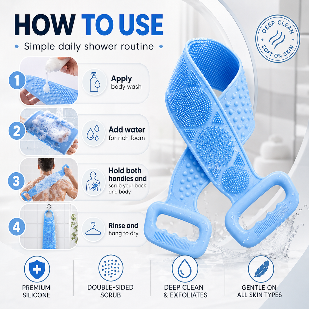Silicone Body Brush